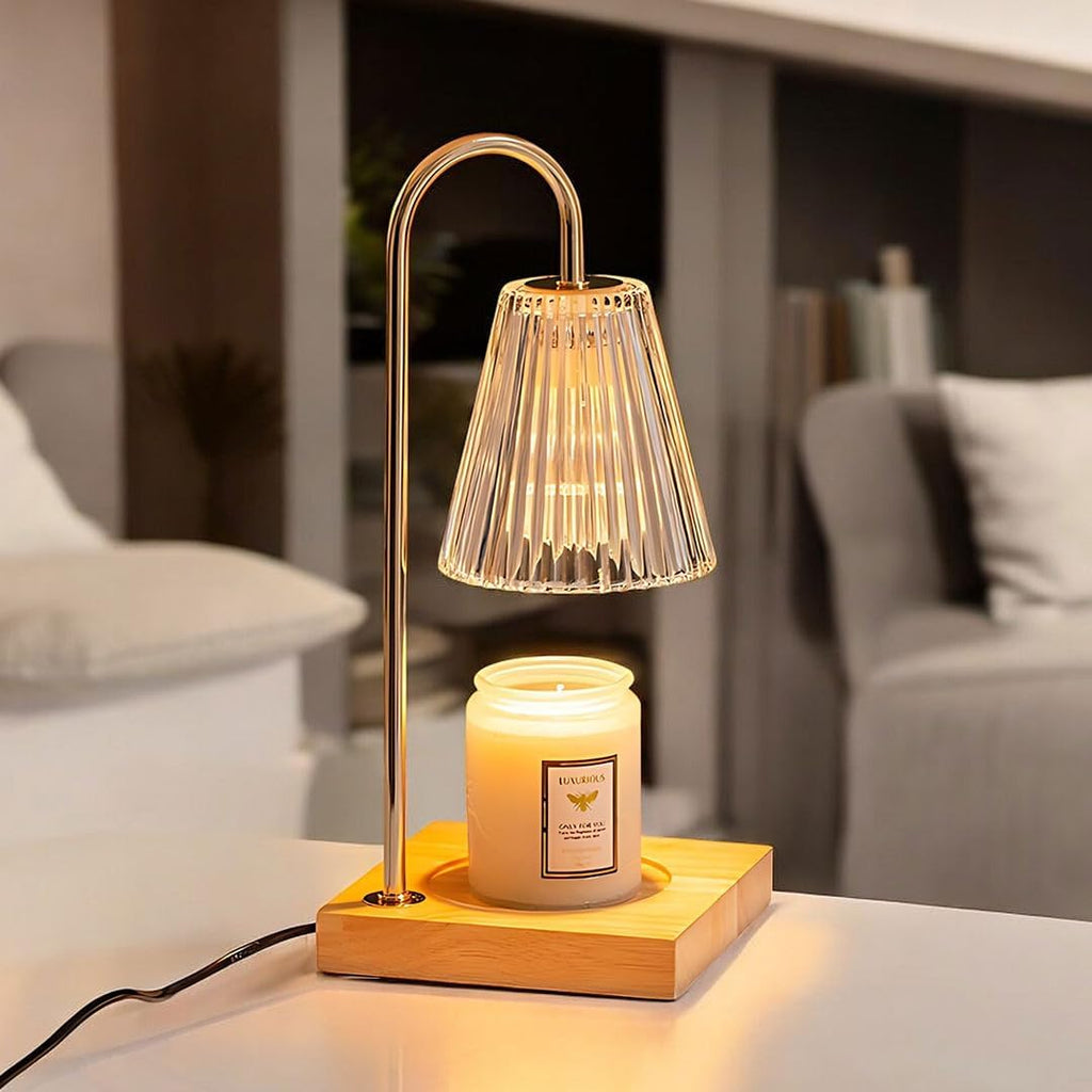 Candle Warmer Lamp with Timer and Remote Dimmer