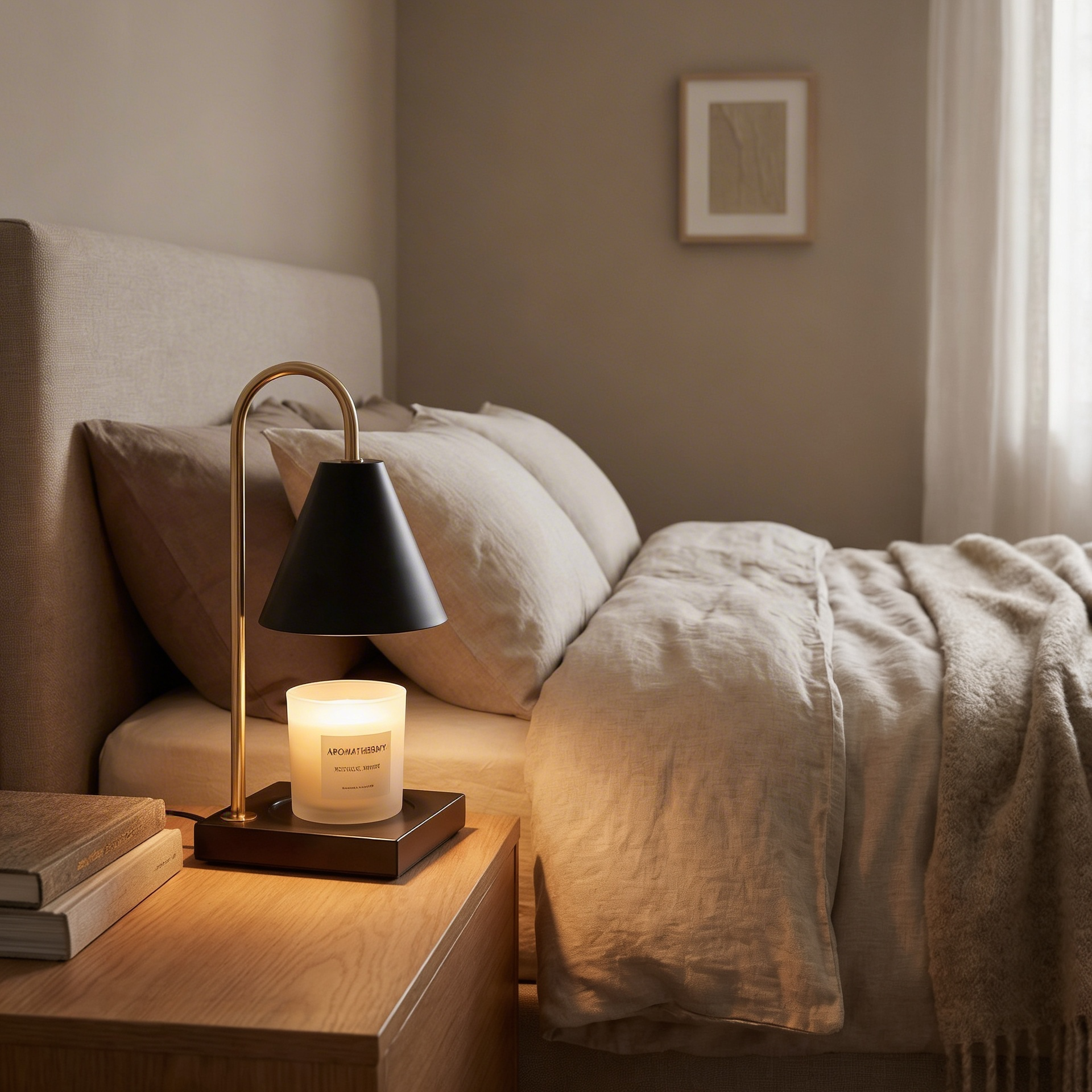 Candle Warmer Lamp with Timer and Remote Dimmer