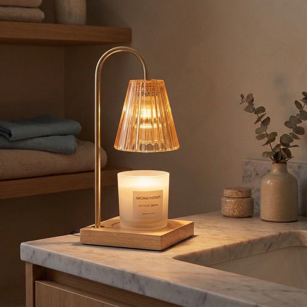 Candle Warmer Lamp with Timer and Remote Dimmer